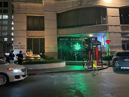 中大型ホテル大麻ショップ